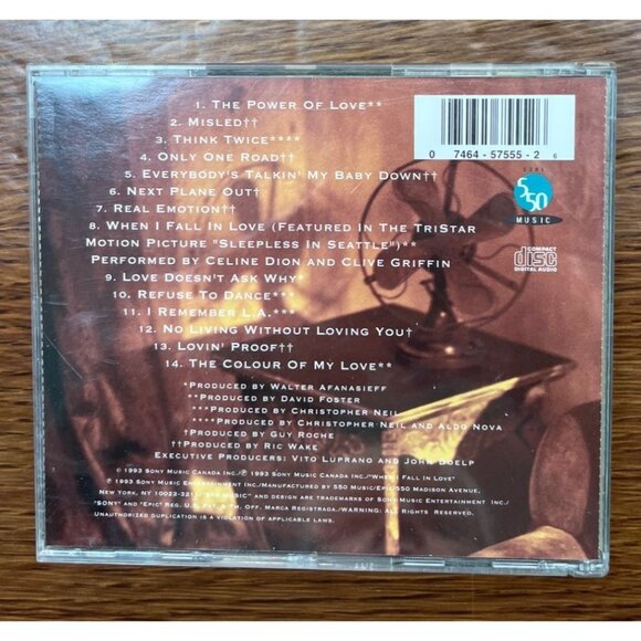 Celine Dion CD Album Collection Lot Of 7 Falling Into You / Lets Talk About Love - Picture 11 of 16